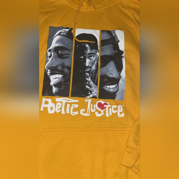 Preloved Vintage size large Poetic Justic Tupac sweater - Picture 3 of 8